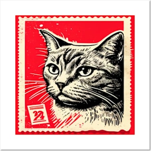 Japanese Cat cute Posters and Art